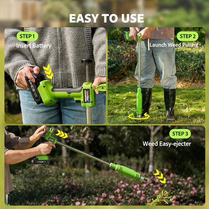 Remove Weeds in Seconds — Without Bending or Kneeling
